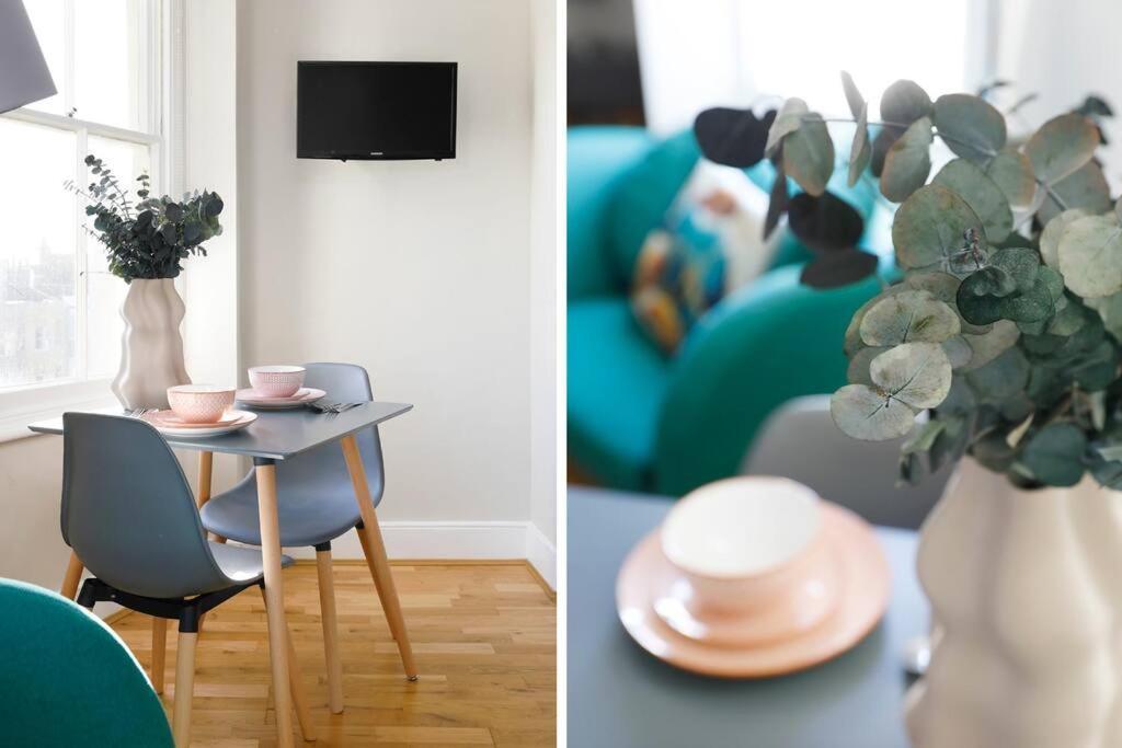 Cosy Studio Flat Moments From The Beach, Kemptown ブライトン エクステリア 写真
