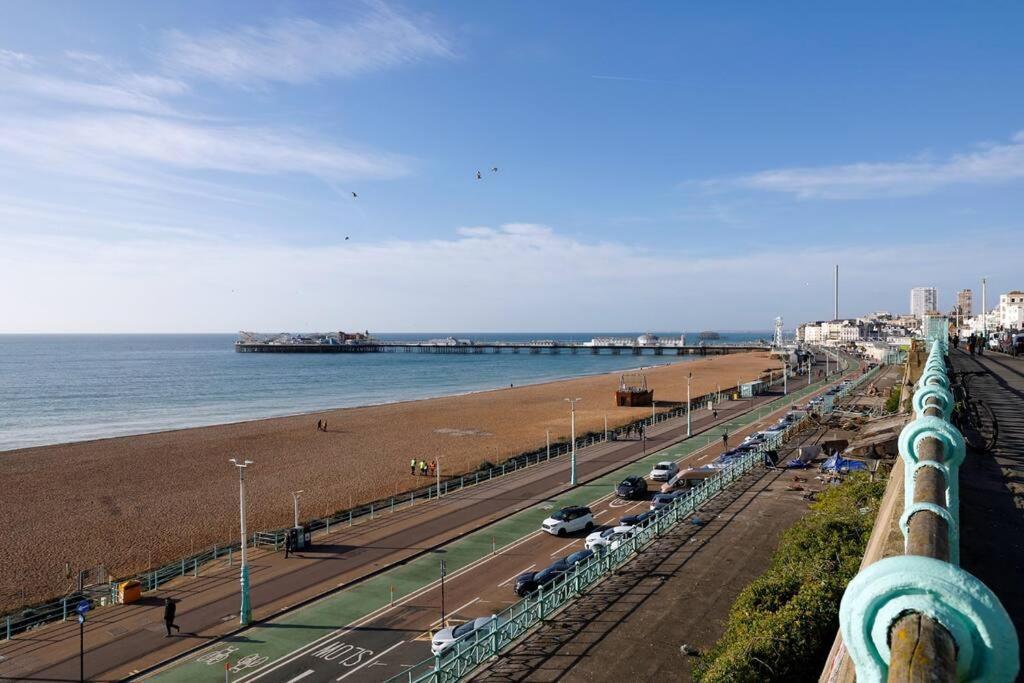 Cosy Studio Flat Moments From The Beach, Kemptown ブライトン エクステリア 写真